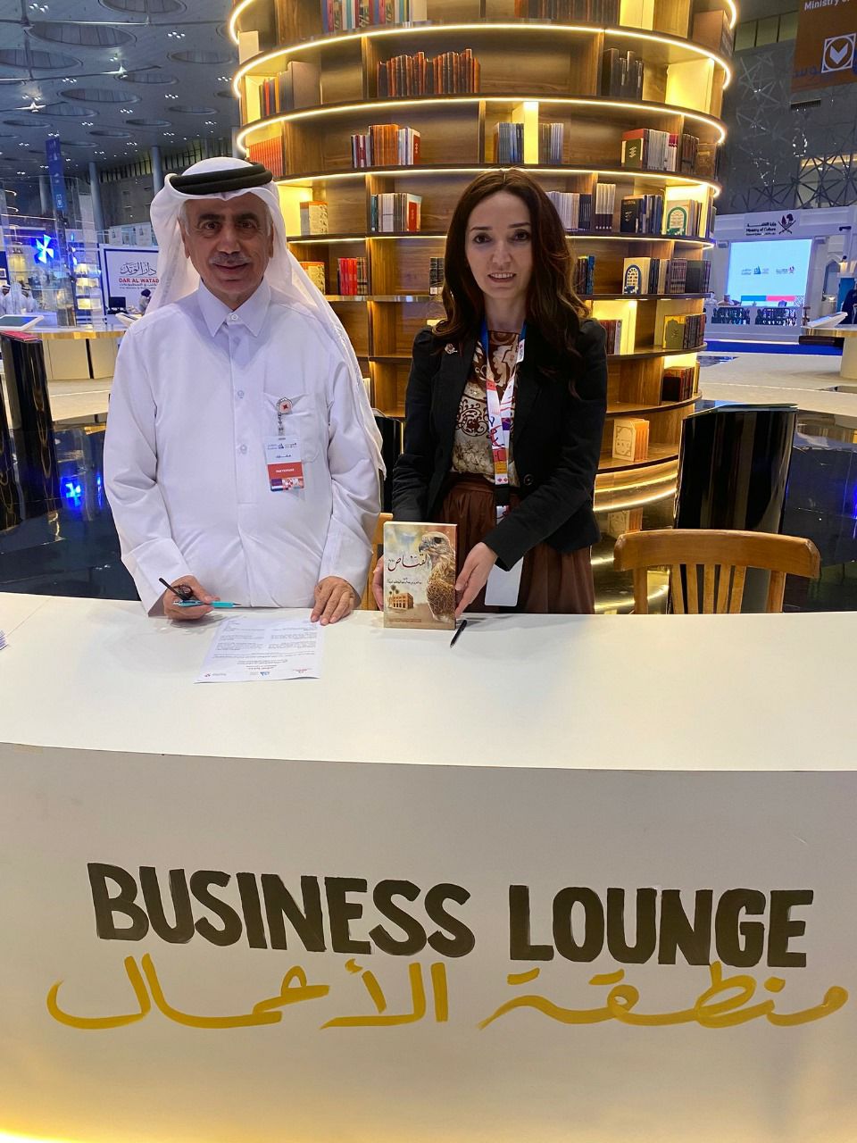 “Qədim Qala” nəşriyyatı Doha Beynəlxalq Kitab Sərgisində